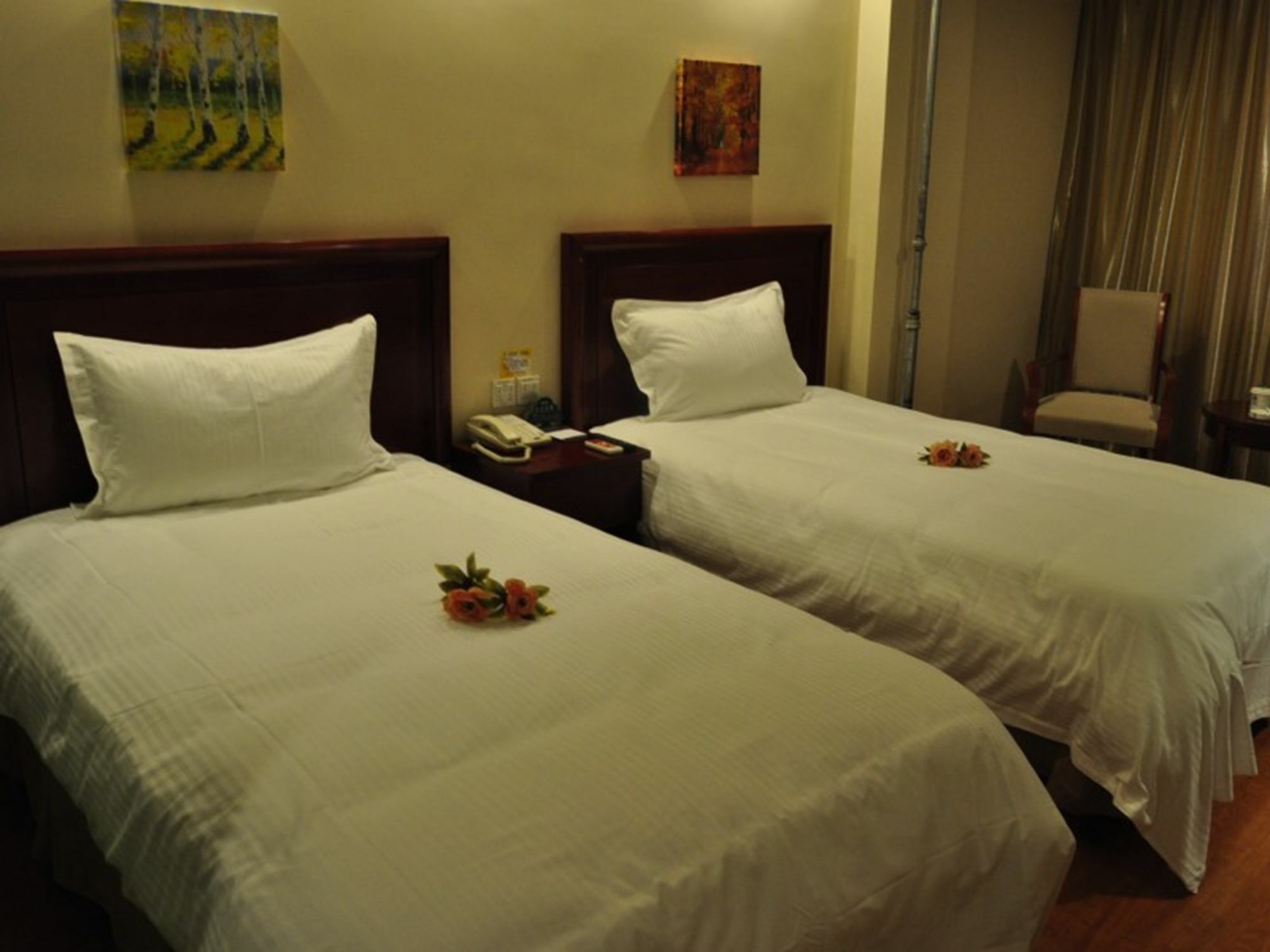 Greentree Inn Shandong Jining Qufu East Jingxuan Road Sankong Express Hotel Exterior foto